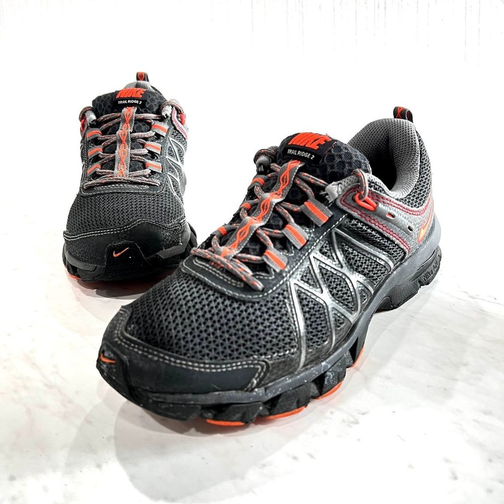 Nike Air Trail Ridge 2 Grey Pink Running Shoes Women US 7.5, UK 5, EU 38.5